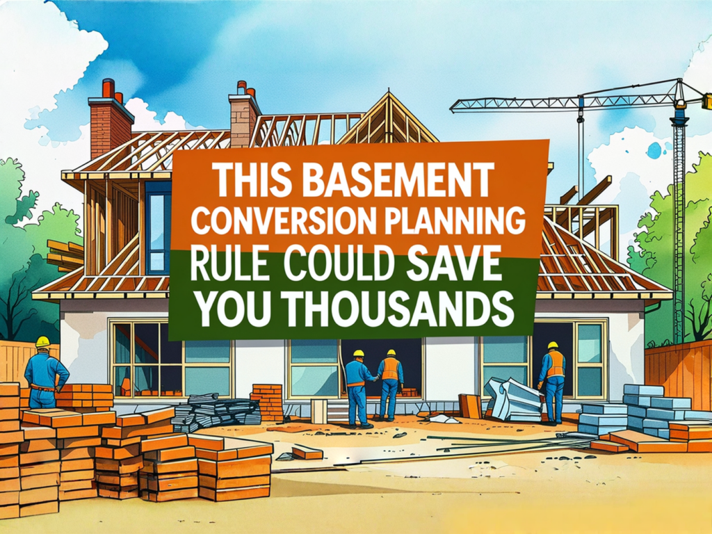 Basement Conversion Planning for Homeowners: Save Big in North London