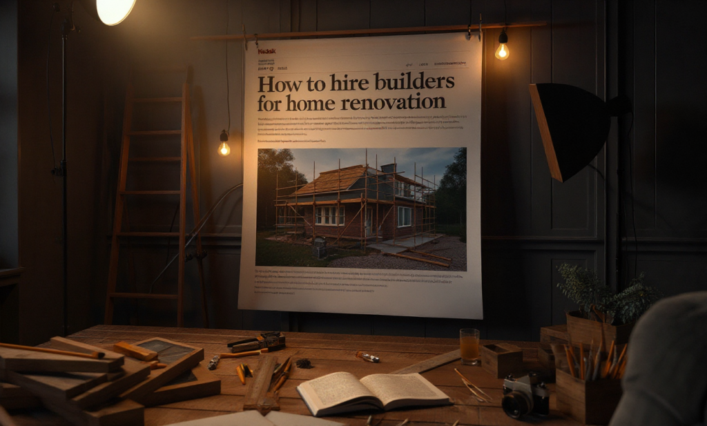 Builders: How to Choose the Right Ones