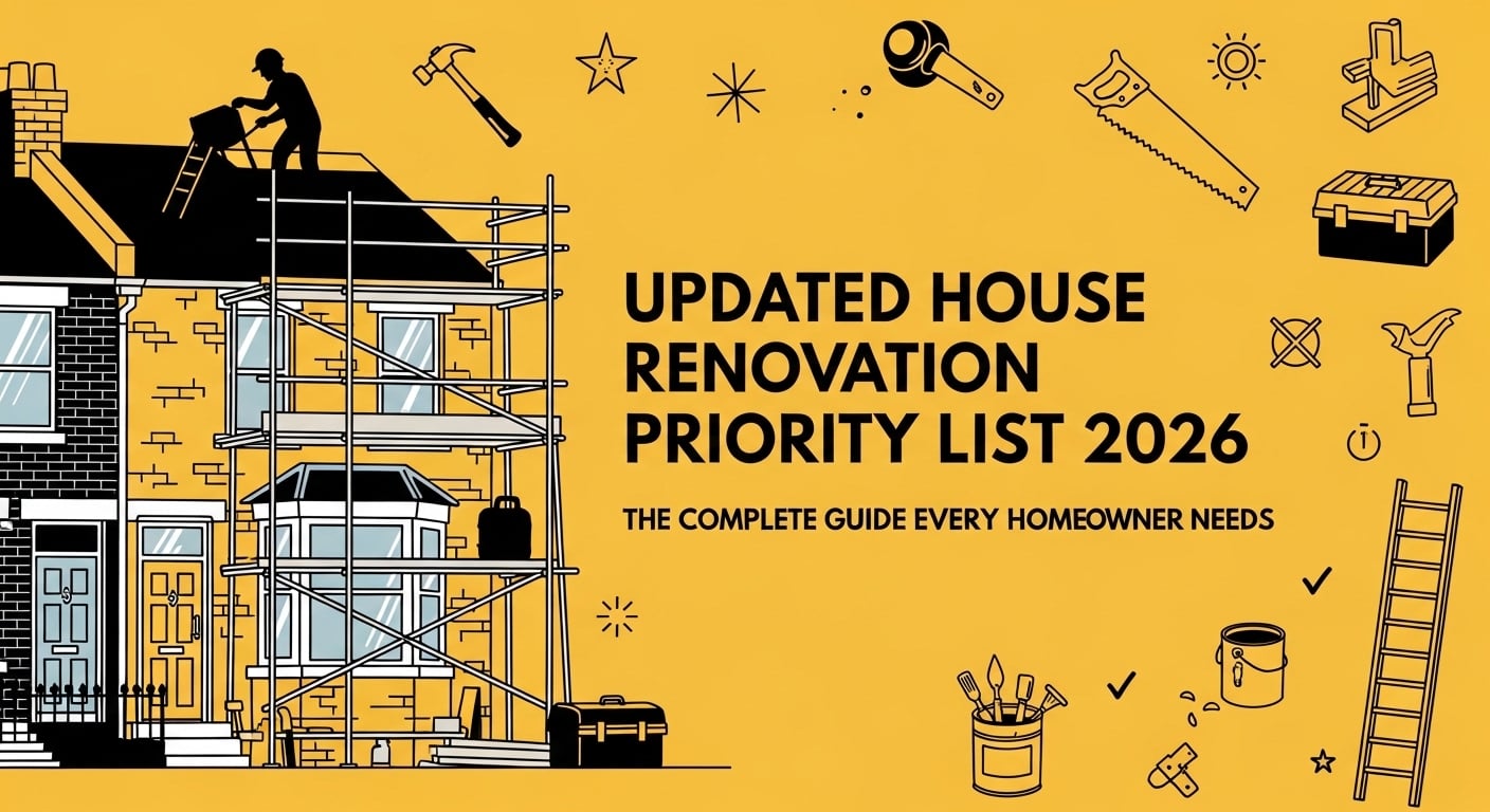 house renovation priority list